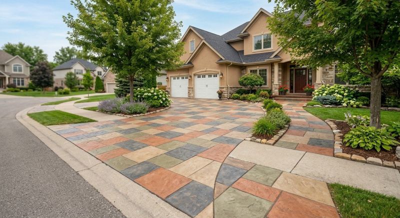 Colored Pavement Installation Service